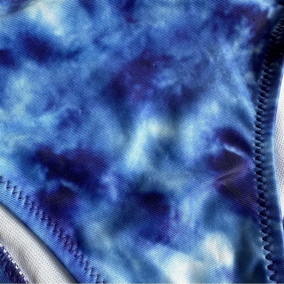 NWT Zaful Ocean Blue Strappy Bikini Size L - Picture 3 of 12